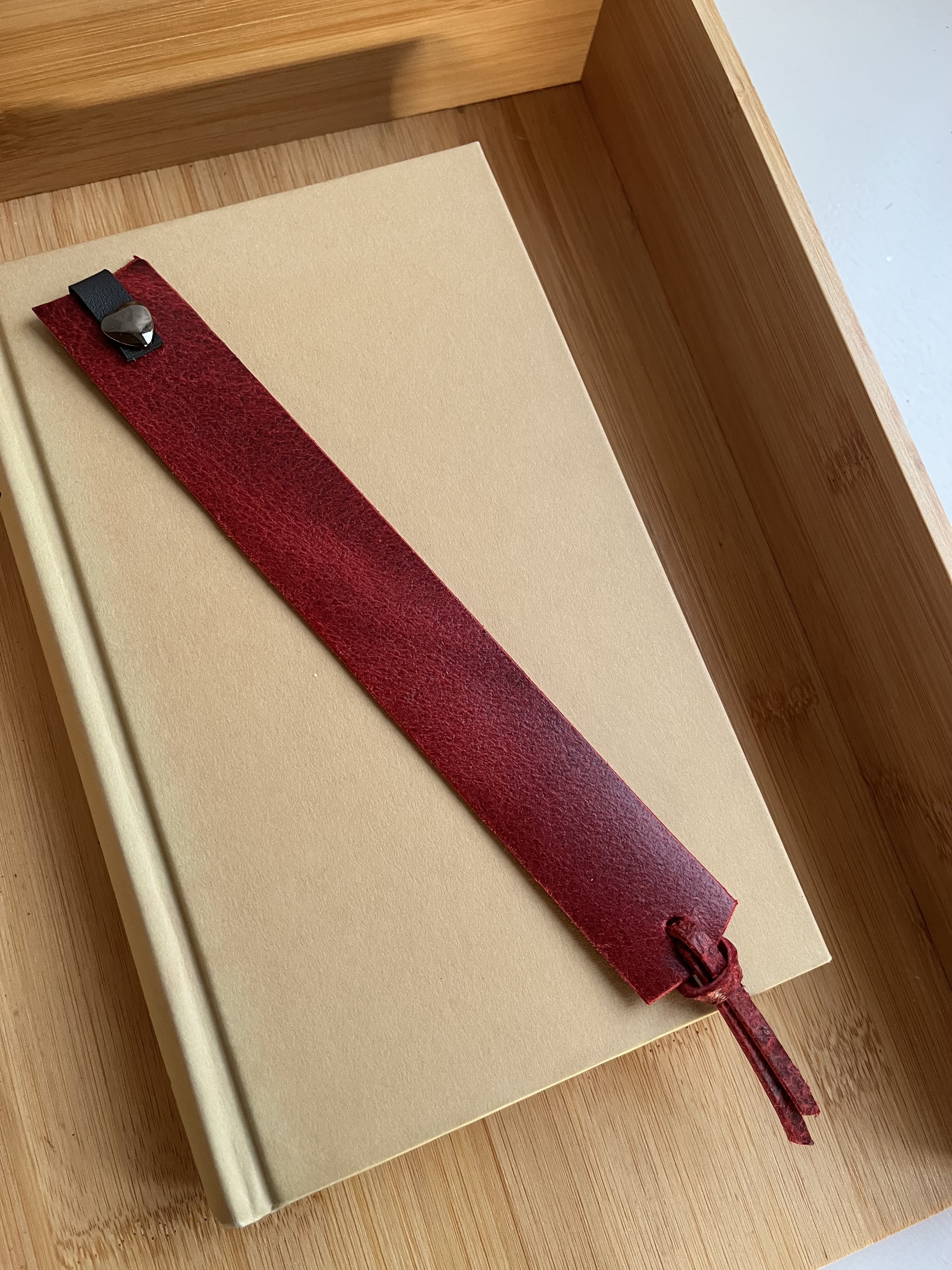 Leather Bookmark